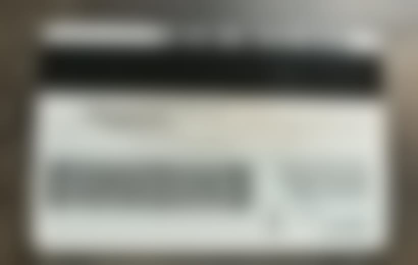 Redacted preview of California driver license back
